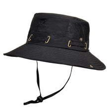 Load image into Gallery viewer, Fisherazade Black Brimmed Hat