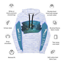 Load image into Gallery viewer, Fishing hoodie features and specifications
