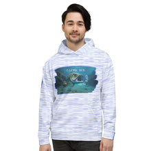 Load image into Gallery viewer, Mens fishing hoodie with stripes
