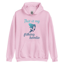 Load image into Gallery viewer, This is my fishing hoodie in pink