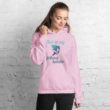 Load image into Gallery viewer, Fisherazade pink fishing hoodie for women