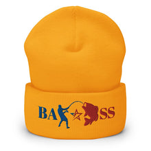 Load image into Gallery viewer, Fisherazade gold bass fishing beanie