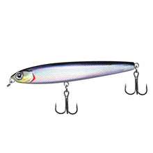 Load image into Gallery viewer, Black and silver sinking pencil lure