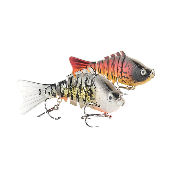 Multi jointed fishing lures