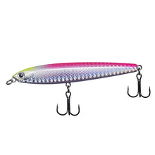 Load image into Gallery viewer, Purple and silver sinking bait