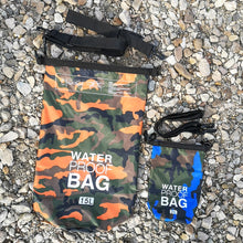 Load image into Gallery viewer, Waterproof roll top dry bag with straps