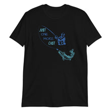 Load image into Gallery viewer, Black T-Shirt For Fishing Lovers