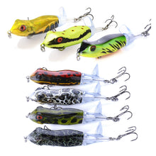 Load image into Gallery viewer, Fisherazade topwater frog lures various colors
