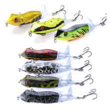 Load image into Gallery viewer, Fisherazade topwater frog lures various colors