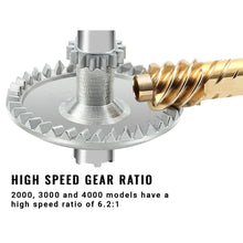 Load image into Gallery viewer, 6.2:1 high speed gear ratio