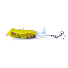 Load image into Gallery viewer, Panamanian golden frog propeller lure
