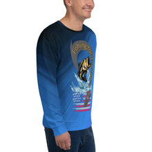 Load image into Gallery viewer, Blue Bass Fishing Sweatshirt