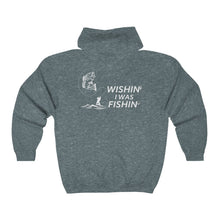 Load image into Gallery viewer, Wishin I Was Fishin Fisherazade fishing hoodie