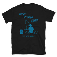 Load image into Gallery viewer, Lucky Fishing Shirt Black