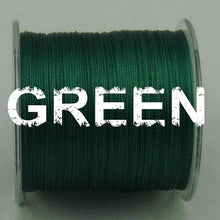 Load image into Gallery viewer, Fisherazade green braided fishing line