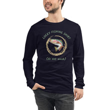 Load image into Gallery viewer, Fisherman wearing long sleeve shirt