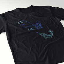 Load image into Gallery viewer, Just One More Cast Shirt In Black
