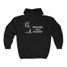 Load image into Gallery viewer, Wishing I Was Fishing hoodie