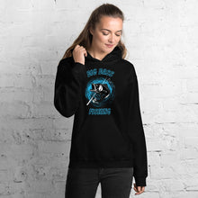 Load image into Gallery viewer, Ladies Bass Fishing Hoodie In Black