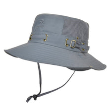 Load image into Gallery viewer, Fisherazade Dark Gray Brimmed Hat
