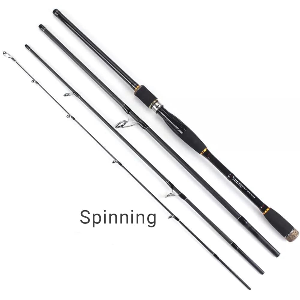 4 pieces portable spinning rod