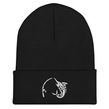 Load image into Gallery viewer, Winter Beanie With Fishing Design
