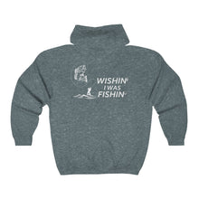 Load image into Gallery viewer, Wishin I Was Fishin Fisherazade fishing hoodie
