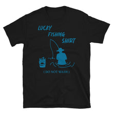 Load image into Gallery viewer, Lucky Fishing Shirt Black
