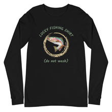 Load image into Gallery viewer, Lucky Fishing Shirt - Long Sleeve
