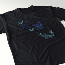 Load image into Gallery viewer, Just One More Cast Shirt In Black
