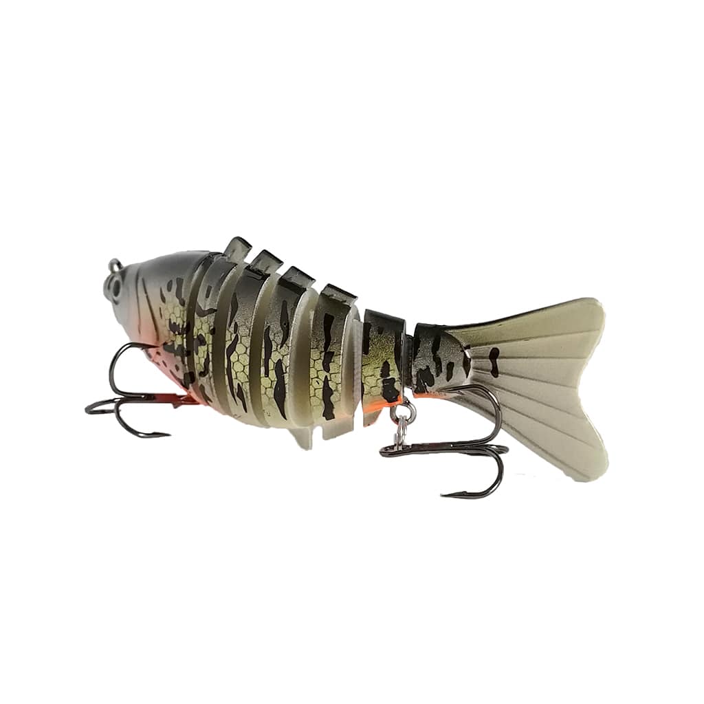bass multiple lure in one Multi jointed fishing lure