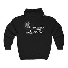 Load image into Gallery viewer, Wishing I Was Fishing hoodie
